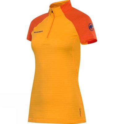 Playeras Mammut Illiniza Zip Mujer Mango / Naranjas - Chile DGV098635